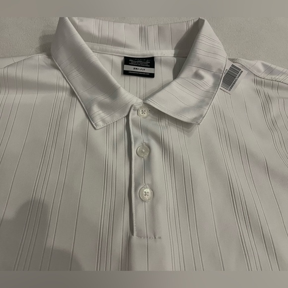 🔥VINTAGE NIKE GOLF POLO "TAM INTERNATIONAL" COLOR WHITE MEN'S SIZE BIG 3XL/XXXL - Picture 5 of 15